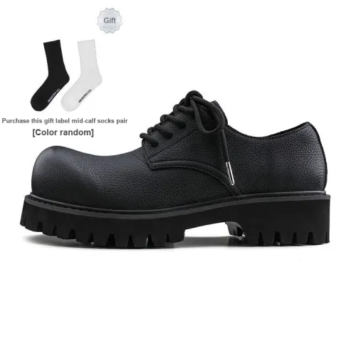 HANQIAORIJI The Abyss Series Men's Casual Shoes Men Low-Top Black