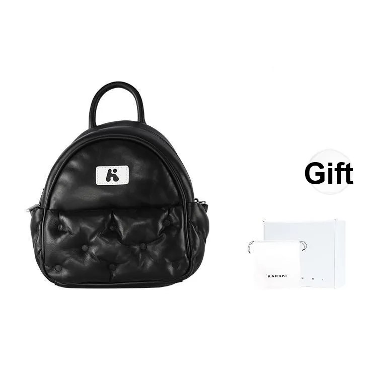 Karkki Lambskin Fashion Premium Designer Style Commute, Travel, Vacation Bag, Crossbody Bag Women's Black