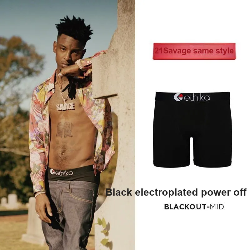 ETHIKA Underpants Men's 2 Pack Black-4