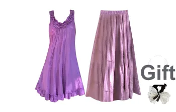 TUSHIFEI Two Piece Skirt Sets Women's
