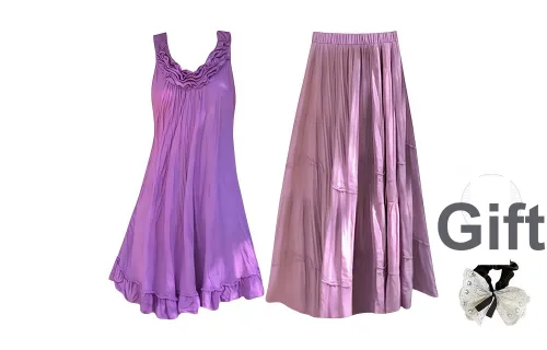 TUSHIFEI Two Piece Skirt Sets Women's