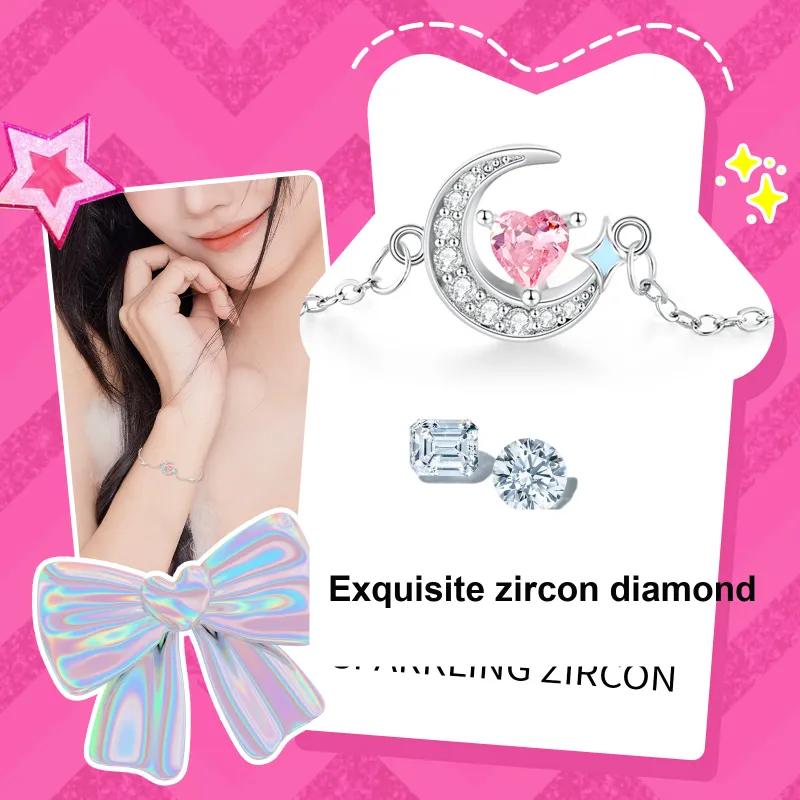 Barbie 999 Fine Silver Bracelets Women's-2