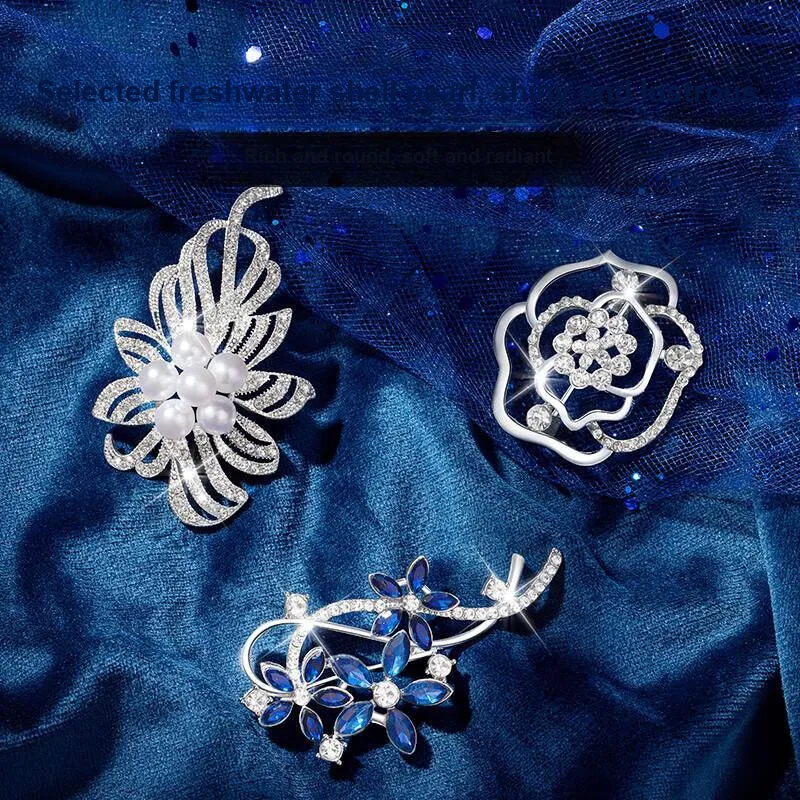 GAGA Alloy Brooch Gift Box Sets Women's-4