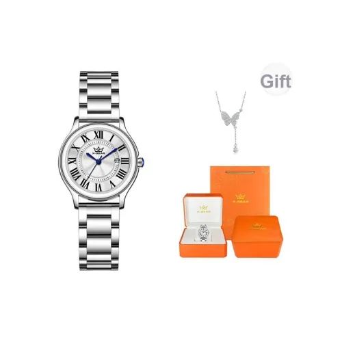 X Шестерня Кварцевый механизм Женские часы 33 мм Белый