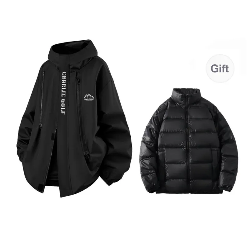 CHARLIE GOLF Windbreaker Jacket Unisex-20