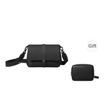 Gaston Luga Eco friendly Material Small Square Bag Messenger Bag Crossbody Bag Women's Black/White/Gray/Green/Yellow