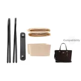 Black Underarm Shoulder Strap+Pressure-Relieving Shoulder Pads+Storage Liner