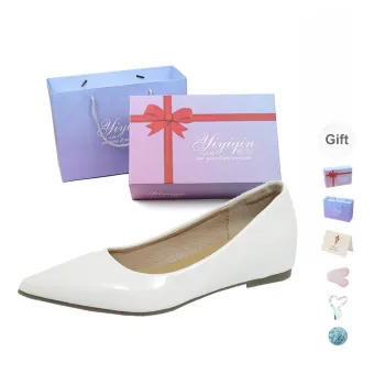 Take The Qin Casual Single Shoes Hidden Wedge 4cm Women's Gift Box Set