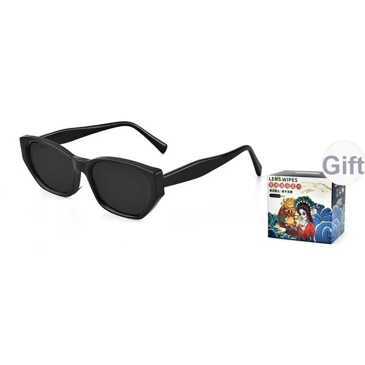 Ournor Кошачий глаз Солнцезащитные очки Унисекс Черный