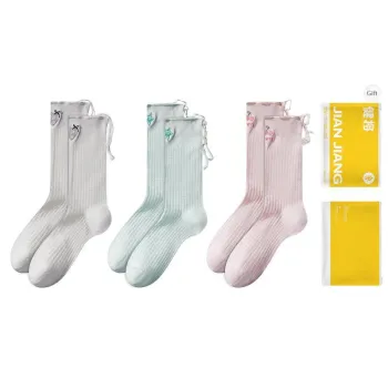 Master Mid Calf Socks Women's Shopping Bag 3 Pack
