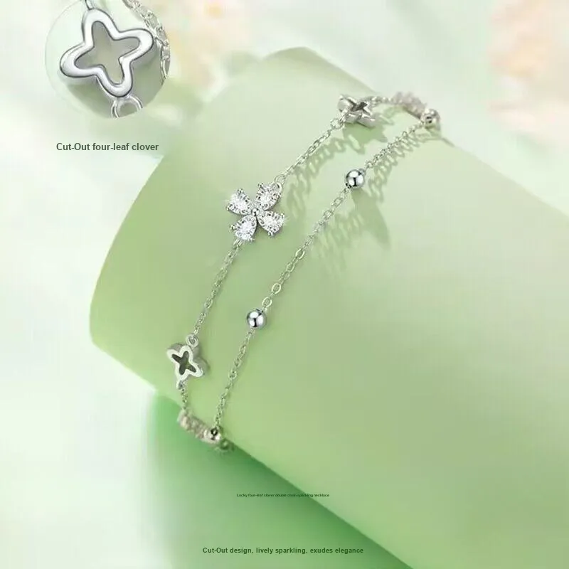DAWO 925 Sterling Silver Bracelets Women's-2