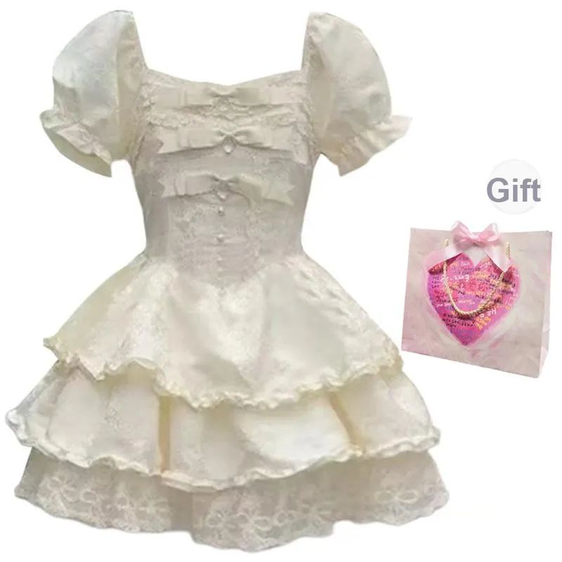 Peaches Peaches Short Sleeved Dress Women's-5