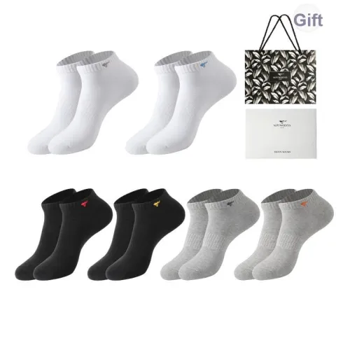 SEPTWOLVES Низкие носки Мужской Gift Box Set + Сумка для покупок