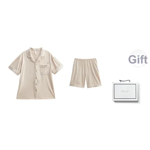 XUANZHITING Пижама Подарочная Коробка Мужская Абрикос