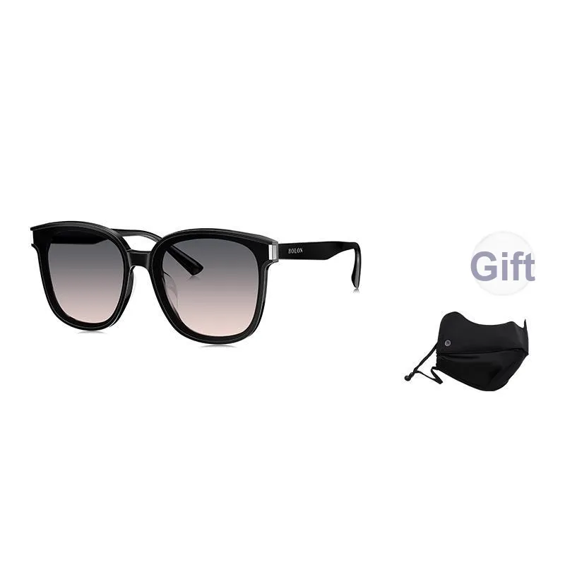 BOLON Plate Frame Square Sunglasses Unisex-12