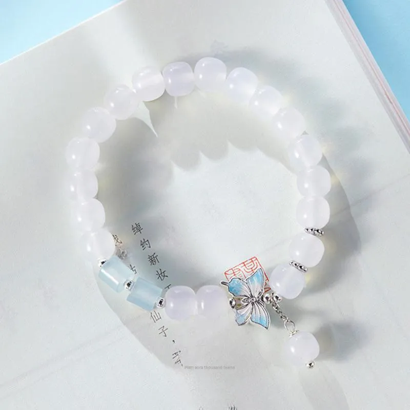 Suddenly Lucky Chalcedony Bracelets Women's-4