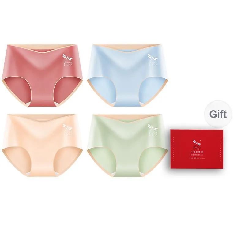 RED DRAGONFLY Cotton Panties Women's Combination Gift Box Set-10