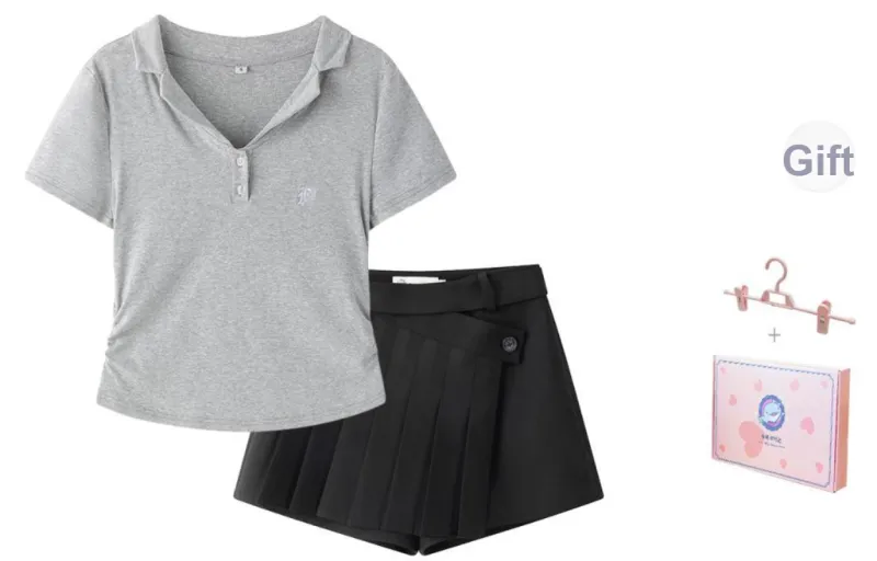 Tokyo Season Uniform Women's Gift Box Set Gray+Black-1