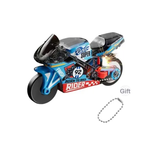 FGHGF Кремниевый Мотоцикл Spark Stunt Симулятор автомобиля Брелок Повседневный Stress Relief