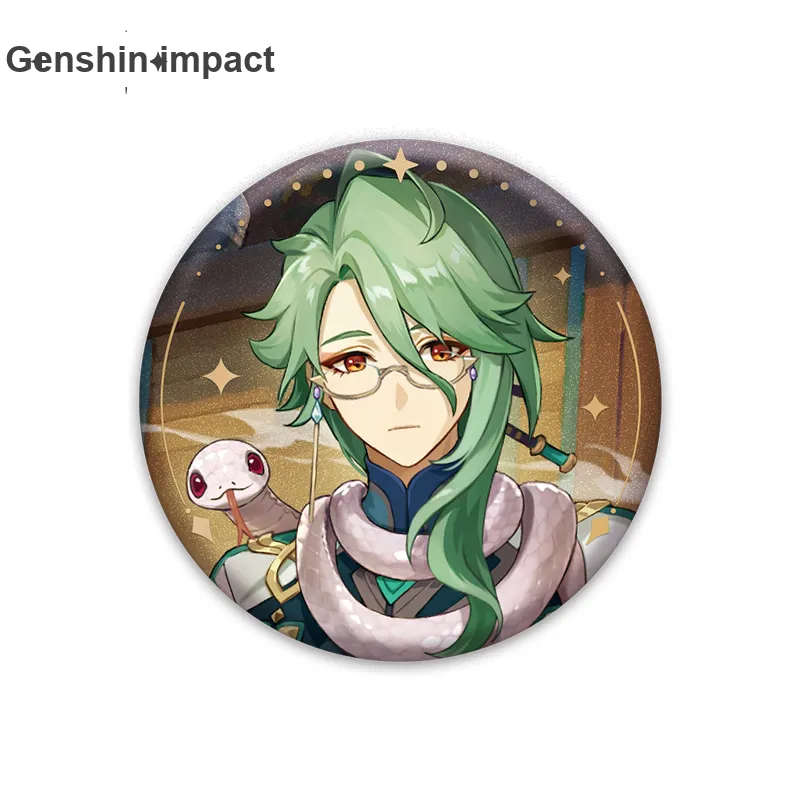 GenShin Scattered Soldier · Wanderer Anecdotes And Stories Collection Character Badges-20