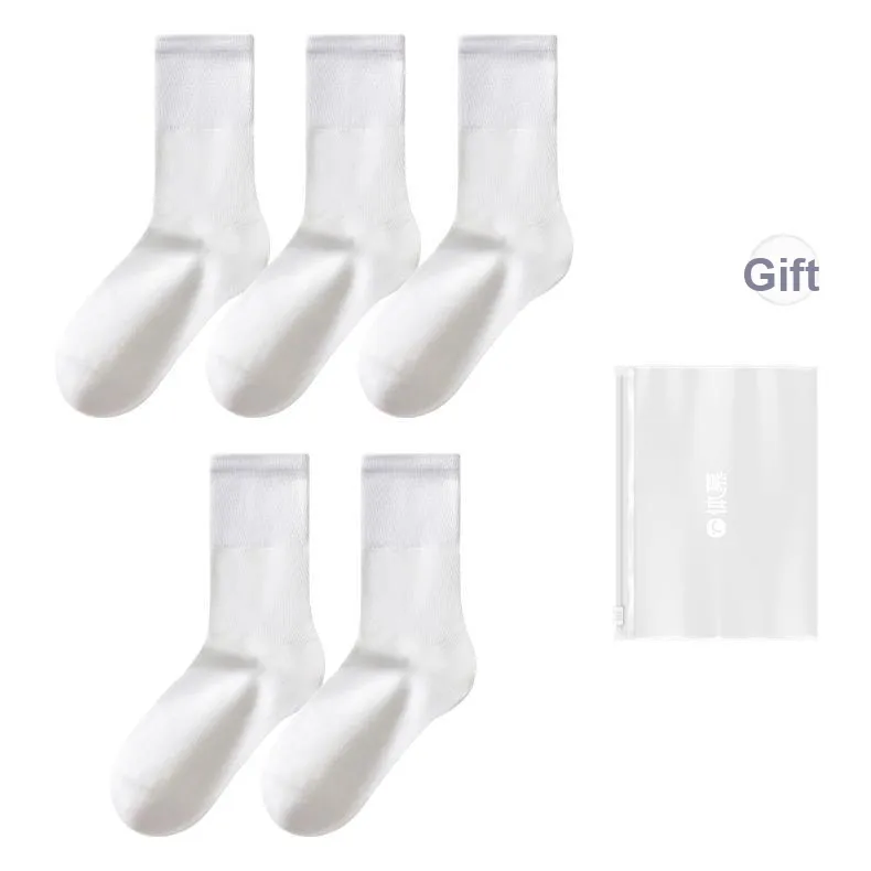 Temooues Unisex Mid-Calf Socks-16