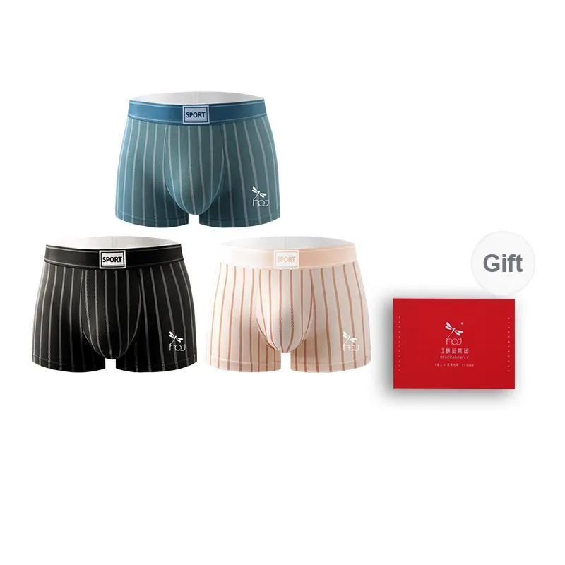 RED DRAGONFLY Underpants Men's 3 Pack Gift Box Set-9
