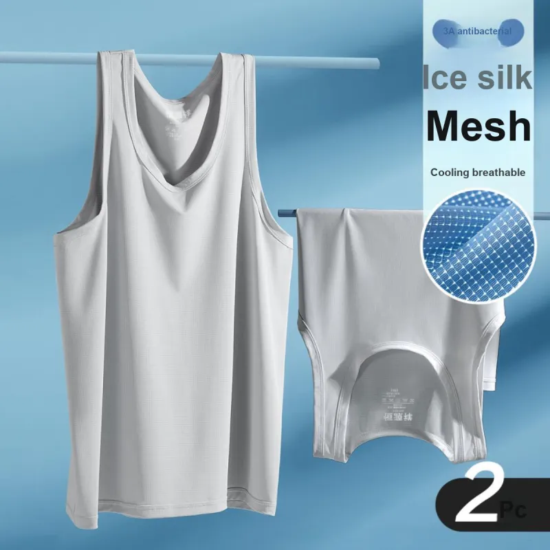 H YXIANG Men Tank Tops-18
