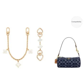 Metal Bag Accessory Women's Gold Tone