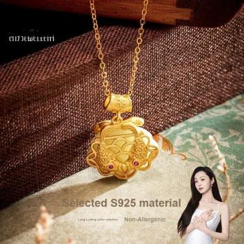 CHAOHONGJI Natural Chalcedony Necklaces Women's