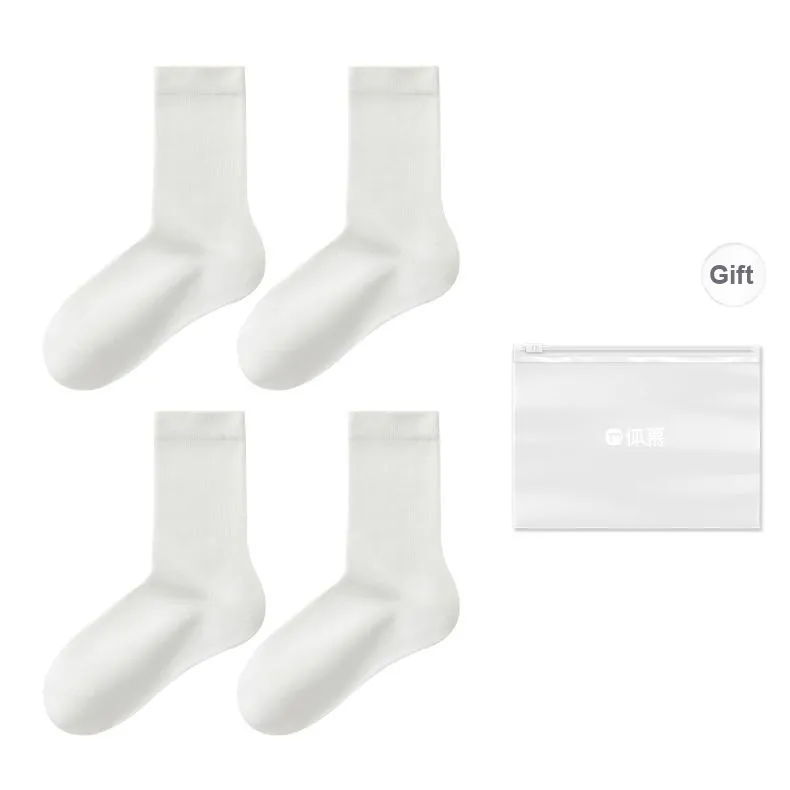 Temooues Mid-Calf Socks Women's Combo Set-15