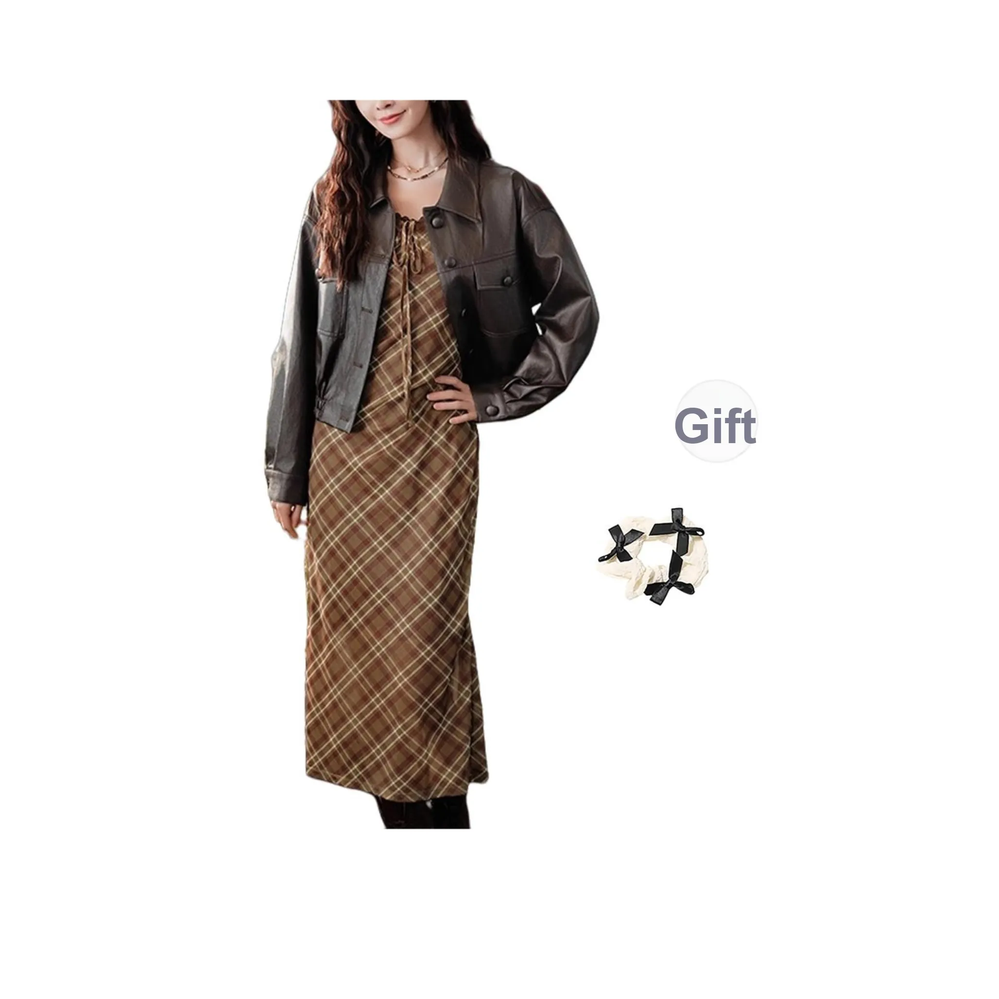 TURN UP Женские кожаные куртки