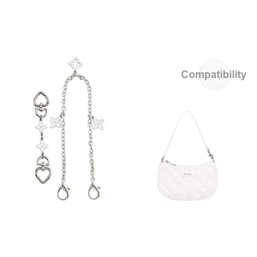 Luxury Care Artisan Workshop Металлическая сумка Аксессуар Женская Белая