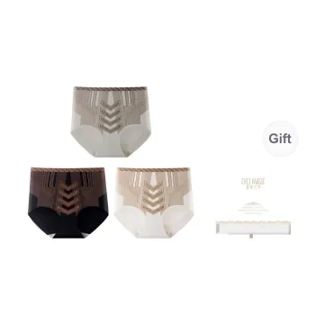 XIA.WA.ZHI.XIU Underpants Women's Box 3 Pack