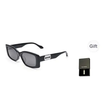 THE OWNER Plate Frame Rectangular Sunglasses Unisex
