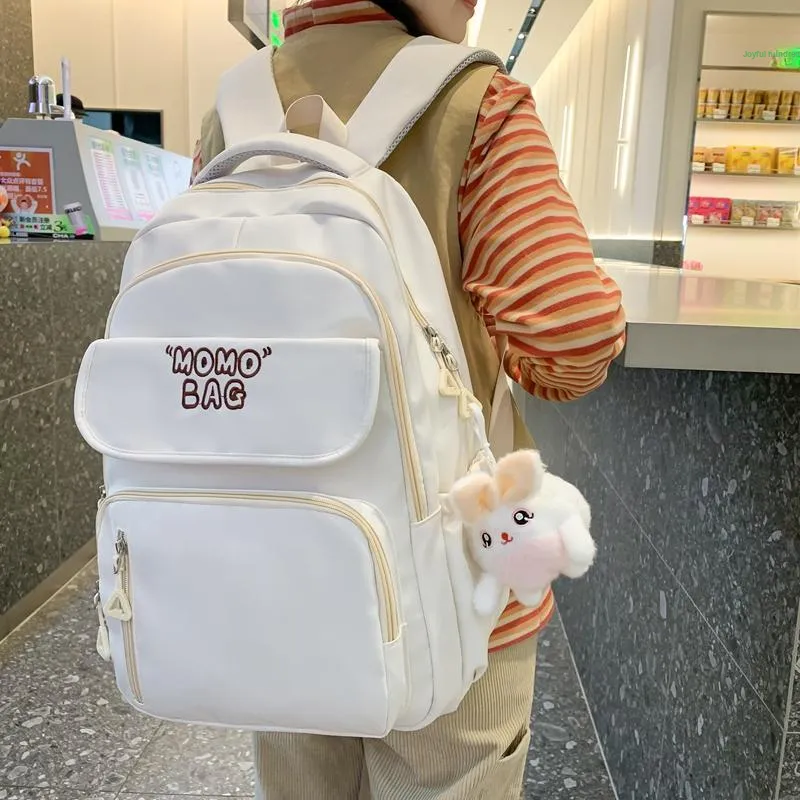 Yalu Nylon Backpack Unisex Multicolor-20