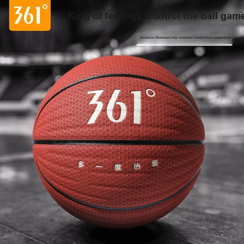 361° PU Basketball Maroon Size 7 Ball Training Unisex-1