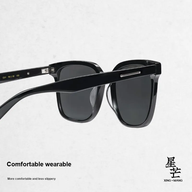 MUJOSH Astral Series Square Correcting Plate Sunglasses With UV Protection For Outdoor Use Unisex-4