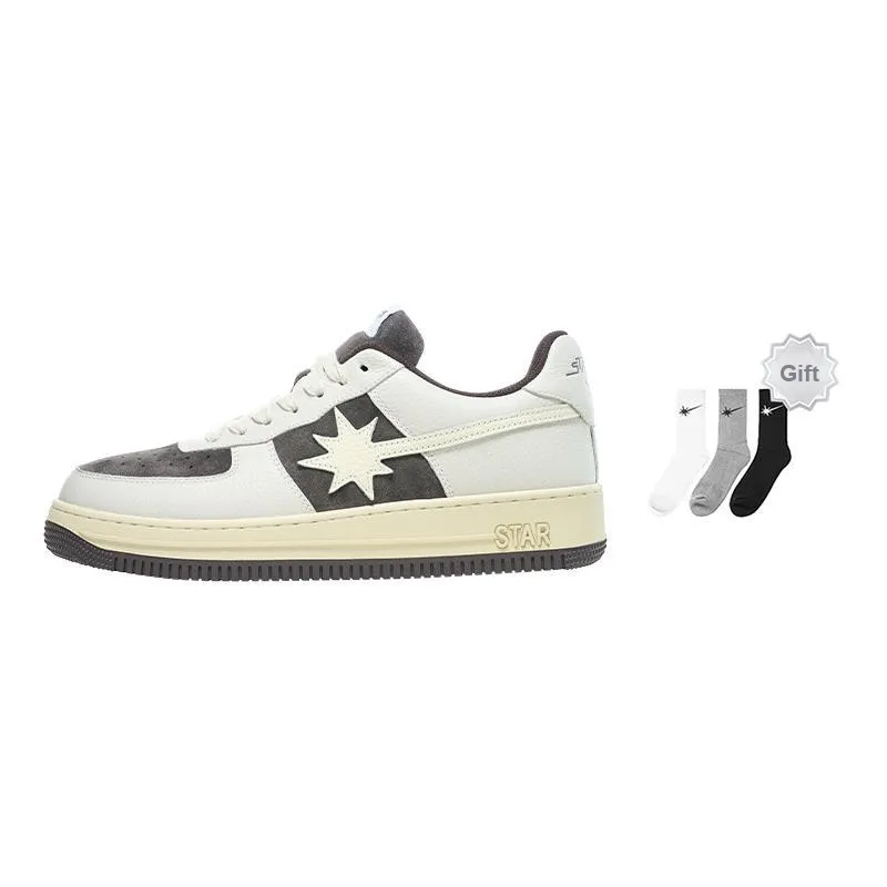 Starwalk Soldier Durable Lightweight And Breathable Low Top Skateboard Shoes Unisex Brown-6