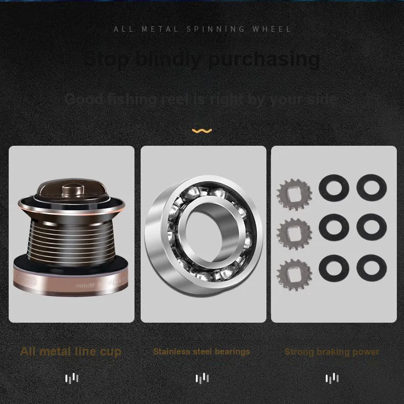 I Win Fishing Line Reels Main Line Stainless Steel-10