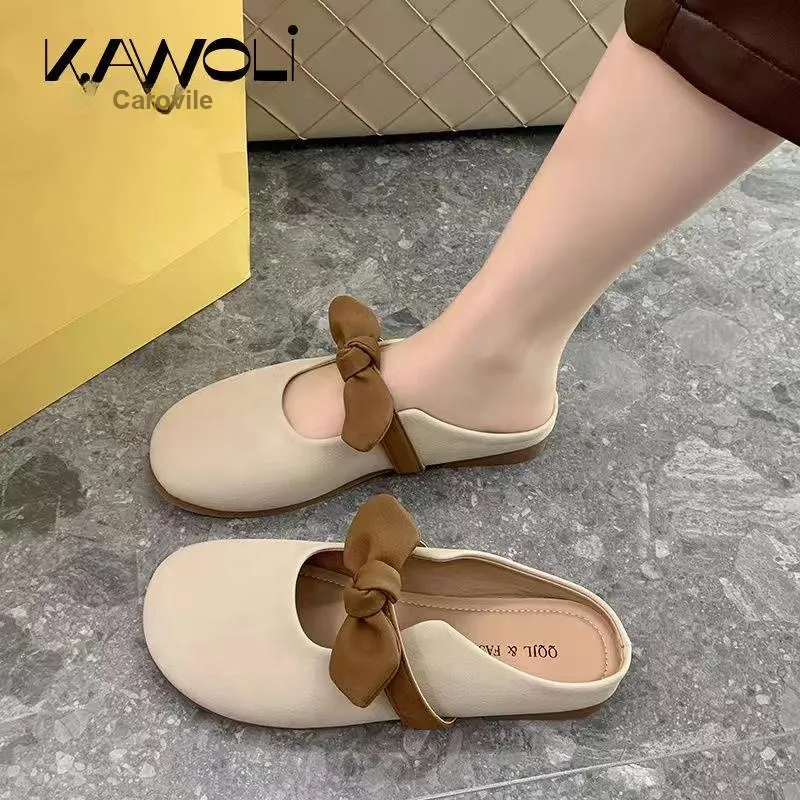 BINGO DUCK Odor Resistant Slip Resistant Closed Toe Slippers Women's Ecru/Khaki-2