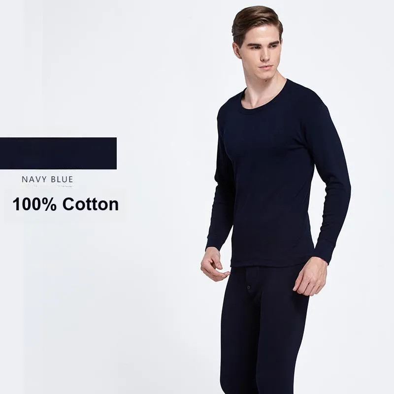 Cotton Gene Men Thermal Sets-2