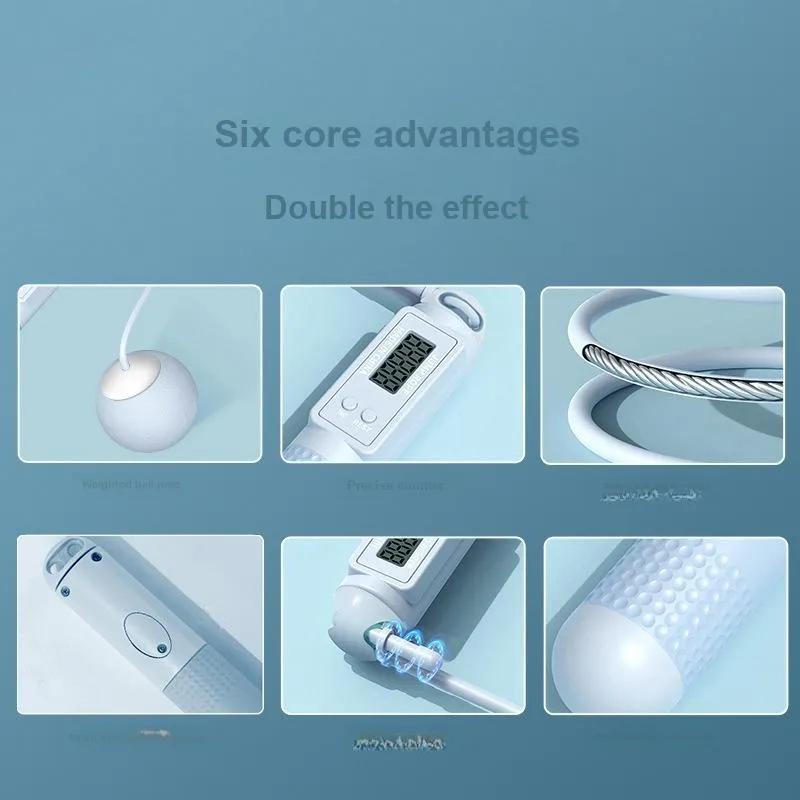 Cold Weapons Casual Entertainment Smart Counting Jump Ropes Adults PVC+EVA Ball ASB Controller-5