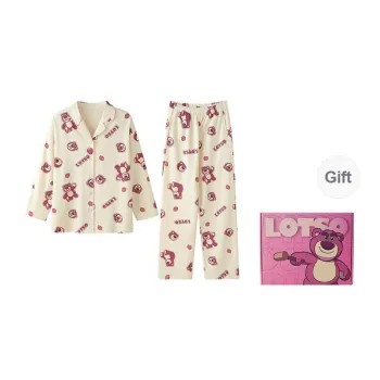 JINGYUN x Disney Pajama Set Spring And Fall Women's Gift Box Set Ecru