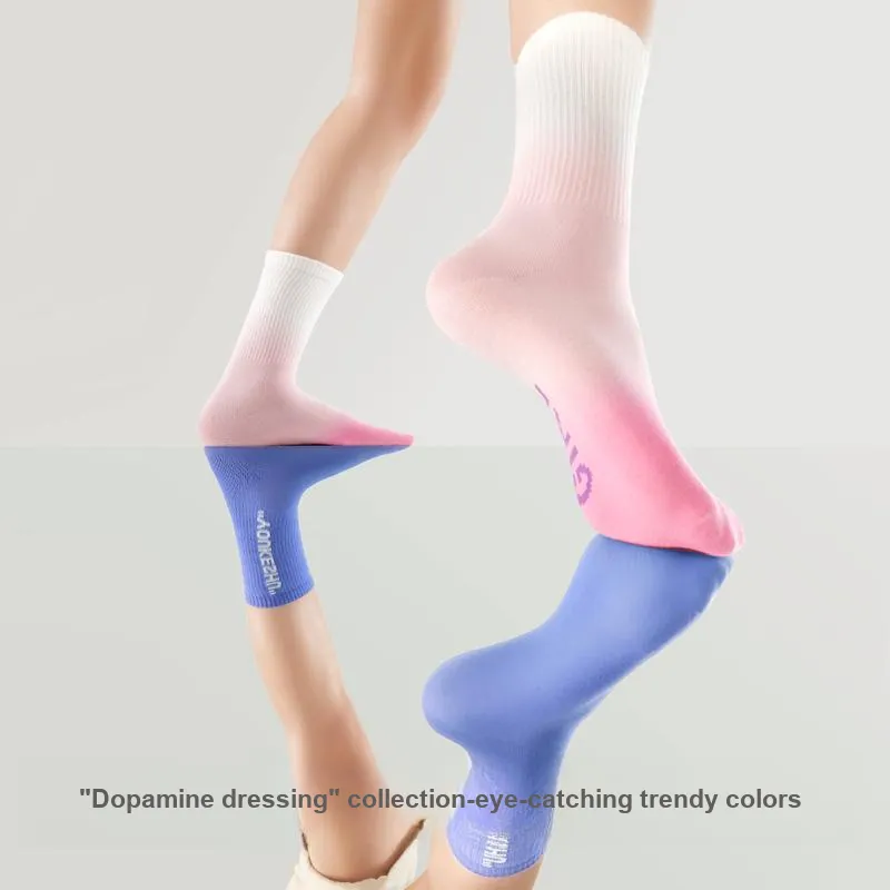 YOUKESHU Mid Calf Socks Unisex 3 Pack-1