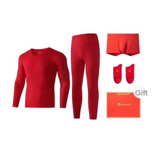 HLA Thermal Set Unisex Gift Box Set Red HLA Термический комплект унисекс подарочный набор красный
