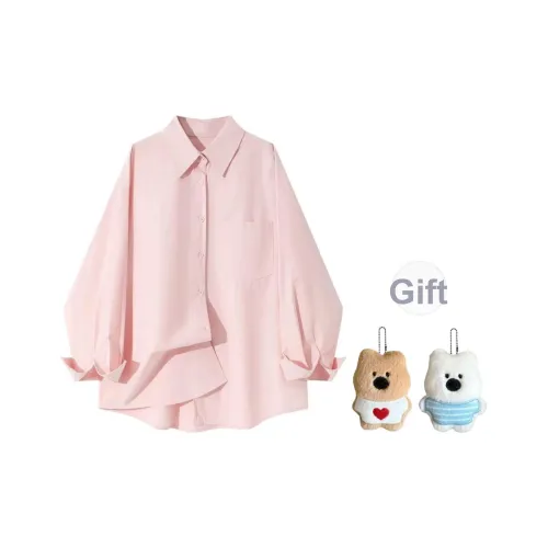 GHPC Розовый Женские Рубашки