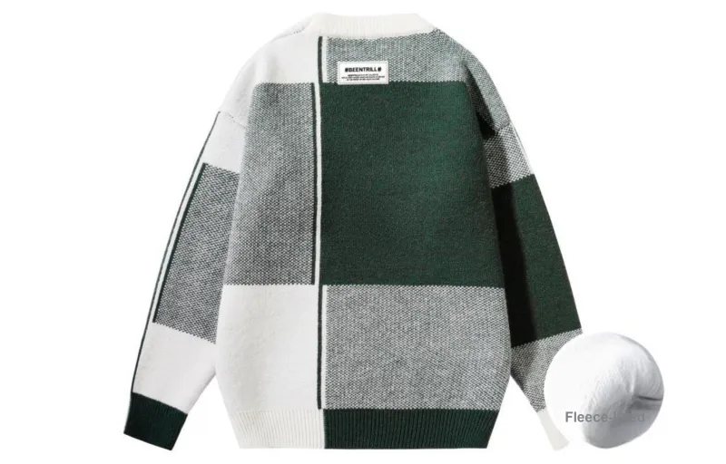 BEENTRILL Sweater Unisex Army Green-3