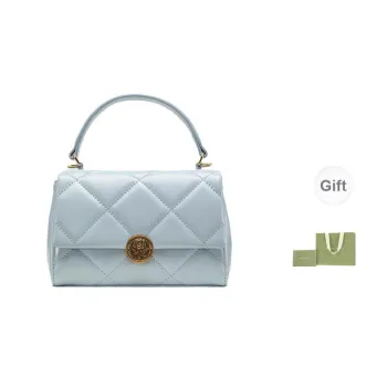 VANESSA HOGAN Cow Leather One Shoulder Handbags Women's Blue