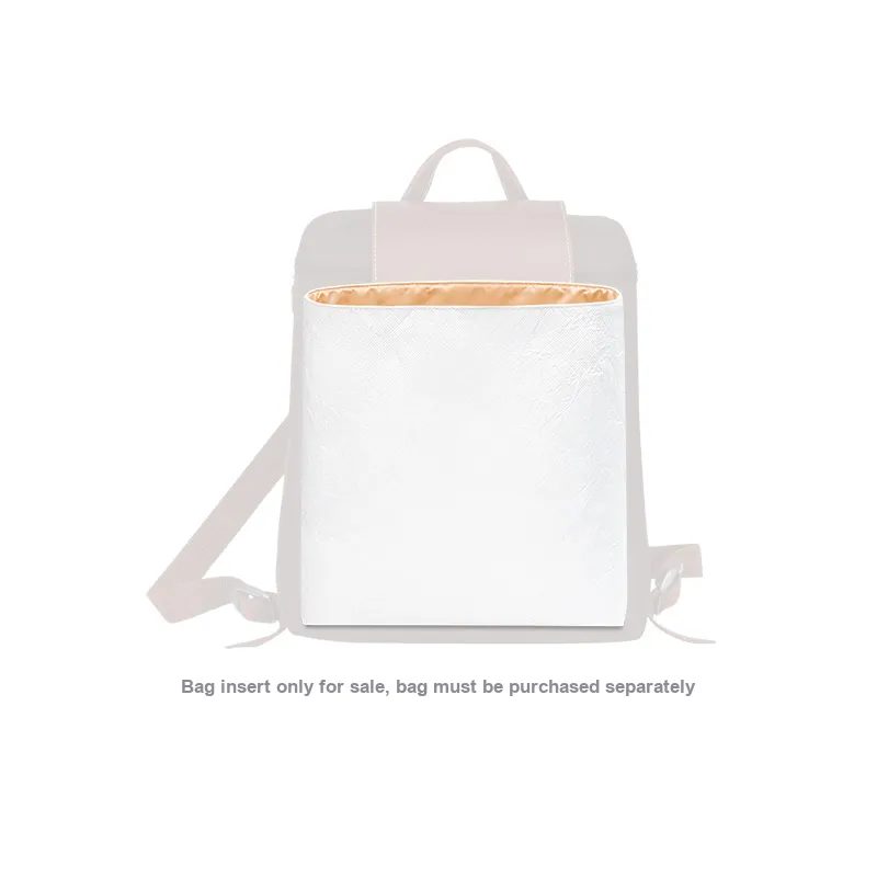 FANJI DuPont Paper Liner Bag For Organizing And Storage Unisex Steamed Chestnut/Meteorite Gray/Peach Pink-13