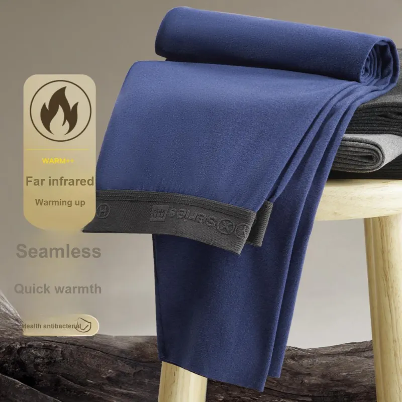 H YXIANG Men Thermal Pants-8